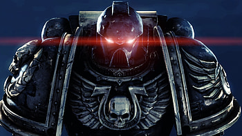 ... warhammer-40k-space-marines-ultramarines-skull-wings-eyes- ... HD wallpaper