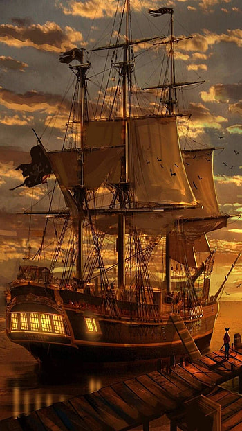 Jackdaw Ship, Alte Schiffe, Segelschiffe, Grosegler HD phone wallpaper