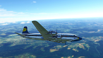 Lufthansa, Travels, DC6, AVSIM Community HD wallpaper