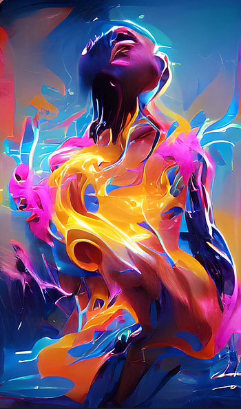 Energy, electric blue, magenta, Abstract HD phone wallpaper