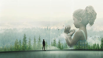 Devs TV Mini Series, Sci-fi thriller, Technological mysteries, Mind-bending plot HD wallpaper