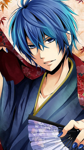 Anime Cute Boy, Kaito Shion Kimono HD phone wallpaper
