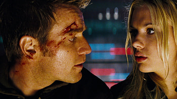 The Island , Futuristic landscape, Scarlett Johansson, Ewan McGregor HD wallpaper