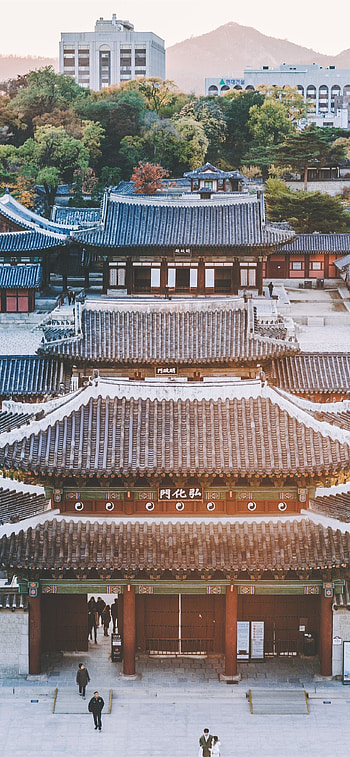 Aesthetic Seoul, Korea , Vibrant colors, Stunning visuals HD phone wallpaper
