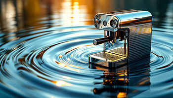 Elegant Coffee Machine - Ultra, water HD wallpaper