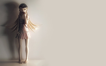 Monogatari Series Shinobu Oshino, monogatari, anime-girl, anime HD wallpaper