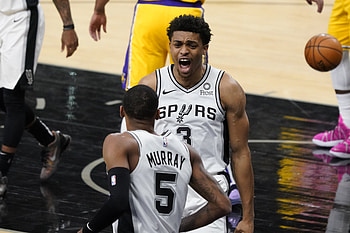 Dejounte Murray, Keldon Johnson HD wallpaper
