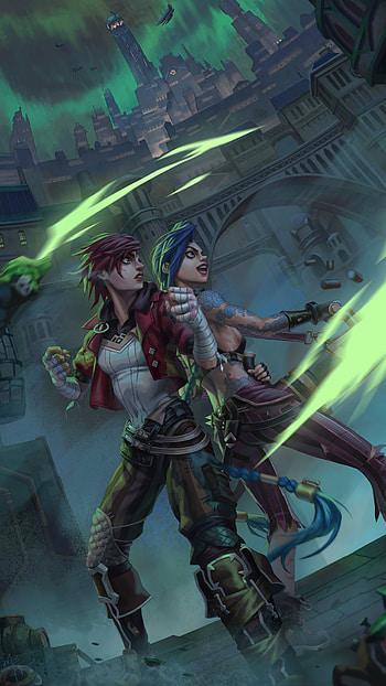 Arcane, Netflix, , video_game_software HD phone wallpaper