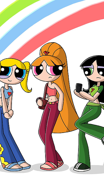 The Powerpuff Girls, Aesthetic HD phone wallpaper