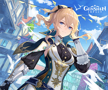 Jean Gunnhildr, Jean (Genshin Impact), video game, Genshin Impact HD wallpaper