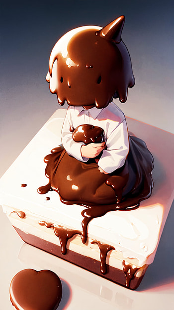 Choco Lata, Anime, chocolate HD phone wallpaper