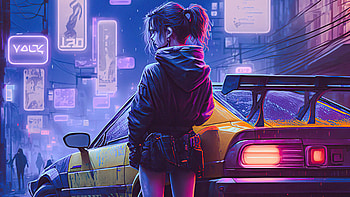 Waiting For Someone, alone, artist, artwork, digital-art HD wallpaper
