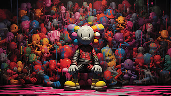 Artistic KAWS Collection, artistic, kaws HD wallpaper