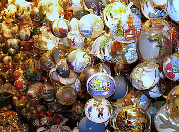 Holidays, New Year, Balloons, Christmas Decorations, Christmas Tree Toys, Showcase, Taw, Attributes HD wallpaper