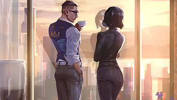Chamber & Viper: Dawn Briefing — Valorant, Valorant, Chamber (Valorant), Viper (Valorant) HD wallpaper