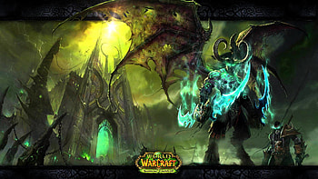 World of Warcraft - Illidan and the Black Temple - Motion Background - YouTube HD wallpaper