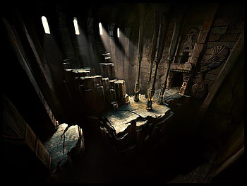 salle efondree, art, ubisoft, 2004, prince of persia warrior within, environment, artwork, pop, prince of persia, video game, concept art HD wallpaper