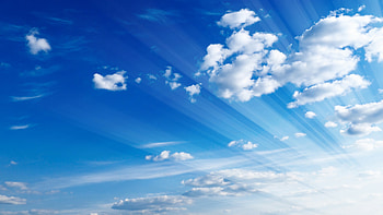 Blue sky, Clouds HD wallpaper