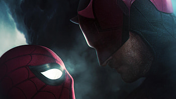 Daredevil Comics, Spider-Man , Daredevil Marvel Comics, Marvel superheroes HD wallpaper