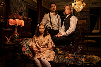 Interview with the Vampire — : Claudia, Lestat & Louis, Claudia (Interview with the Vampire), Sam Reid, Lestat de Lioncourt, Jacob Anderson, Louis de Pointe du Lac, TV Show, Interview with the Vampire HD wallpaper
