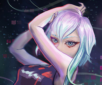 Lucy from Cyberpunk: Edgerunners, Lucy (Cyberpunk: Edgerunners), Anime, Cyberpunk: Edgerunners HD wallpaper