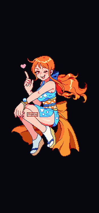 Nami, Art, Wano, One_Piece, Manga, Pixel HD phone wallpaper