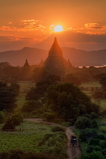 Bagan travel ideas, Myanmar travel, Bagan exploration, Must-visit attractions HD phone wallpaper