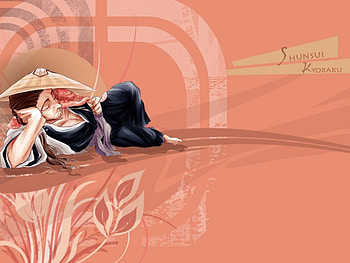 señor, bleach, kyoraku, ichigo, rukia, shunsui HD wallpaper