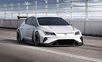 Cupra e-Racer, racing car, 2018 HD wallpaper