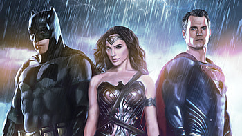 Wonder Woman Batman Superman , wonder-woman, batman, superman, superheroes, artwork HD wallpaper