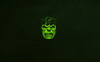 Hulk Green Minimal , hulk, minimalism, minimalist, superheroes, artist, artwork, digital-art HD wallpaper