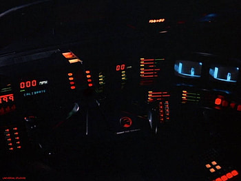 K.I.T.T's Dashboard, knight 2000, knight rider, kitt, car HD wallpaper