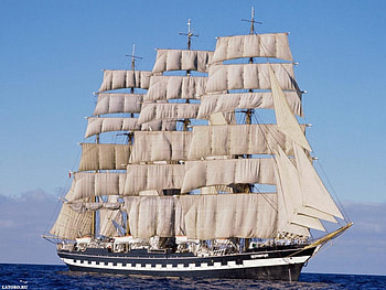 sailing boat, boat, sailing, oceans, ship HD wallpaper
