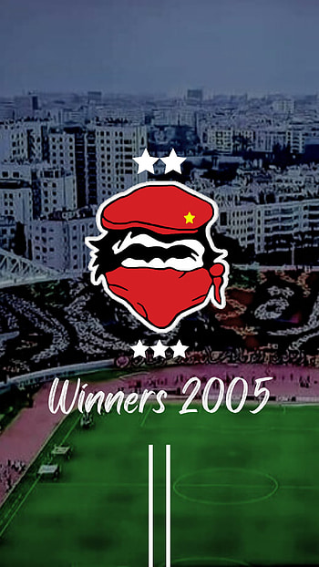 Winners 2005 Wydad AC, wac HD phone wallpaper