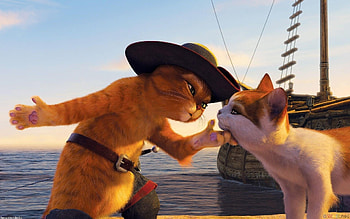 Puss in Boots, The Last Wish animation, Puss in boots , Animated fantasy HD wallpaper