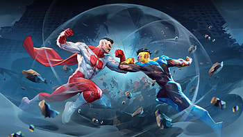 Invincible VS: Superhero Showdown HD wallpaper