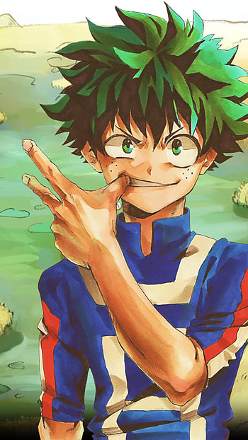 Izuku Midoriya, Smile HD phone wallpaper