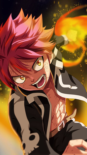 Fairy Tail: Natsu Flame , Natsu Dragneel, Anime, Fairy Tail HD phone wallpaper