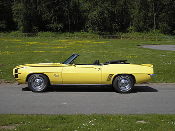 1969 Chevrolet Camaro SS convertible, classic, gm, convertible, super sport, camaro, muscle car, 1969 HD wallpaper