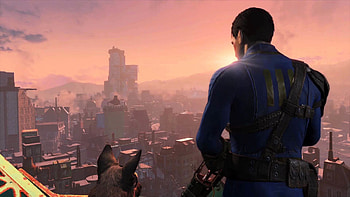 Fallout 4 - Boston Skyline HD wallpaper