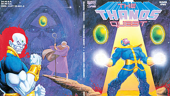 Comic, The Thanos Quest HD wallpaper