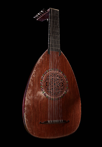 Lute art, Minstrel aesthetics, Beautifully crafted, Music inspiration HD phone wallpaper