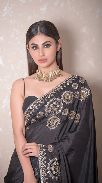 Mouni roy, bollywood actress, nagin, saree lover HD phone wallpaper