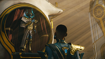 Warframe: The Gilded God — Quad, Video Game, Warframe, God HD wallpaper
