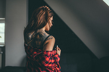 Girl Tattoos On Back, tattoos, girls HD wallpaper