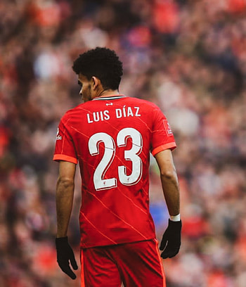 Luis Diaz, Liverpool, Gol HD phone wallpaper