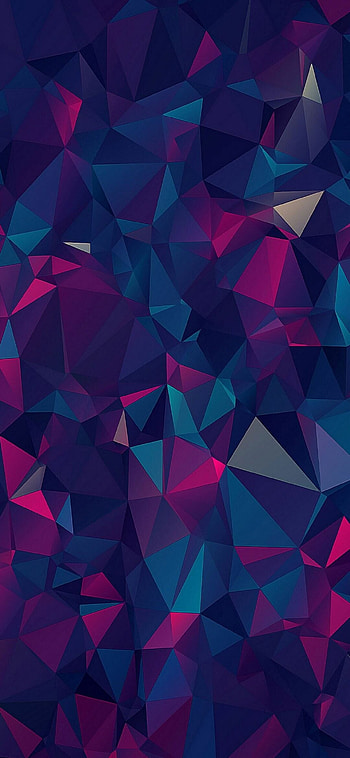 Purple triangle, backgrounds, , Modern aesthetics HD phone wallpaper