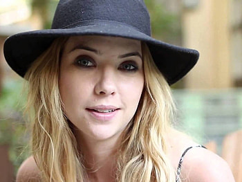 Ashley Benson, model, Ashley, , beautiful, actress, Benson, closeup, face, 2017, hat HD wallpaper