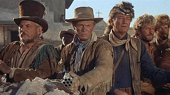 The Alamo, cowboy, men, buidling, alamo HD wallpaper