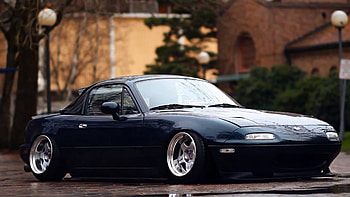 Mazda Miata, Miata stance, Low car HD wallpaper
